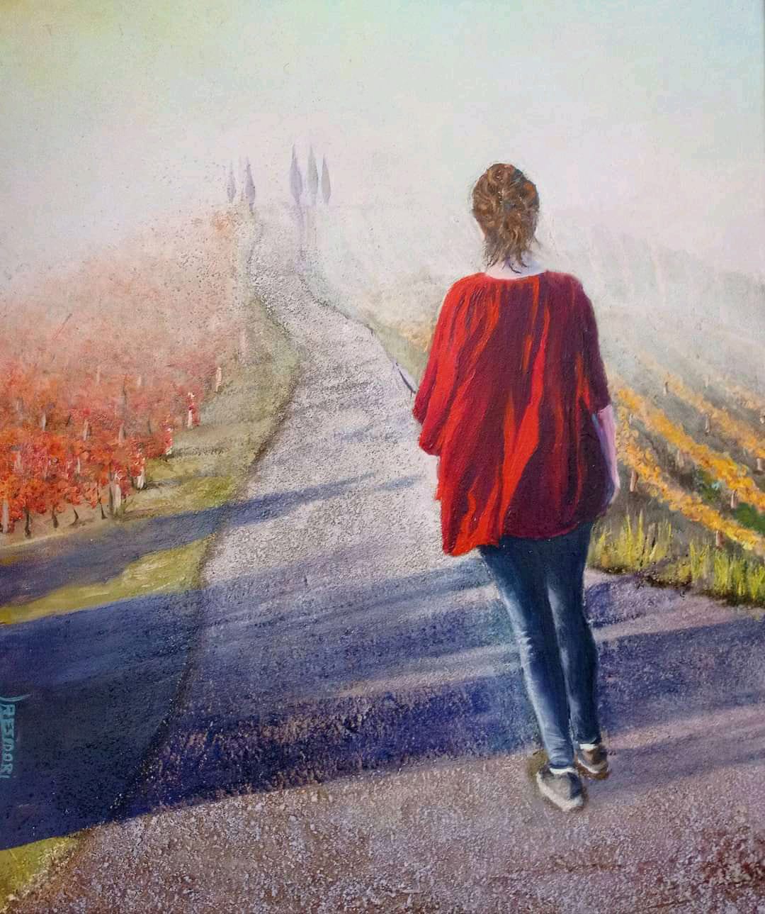 Passeggiata fra i vigneti 